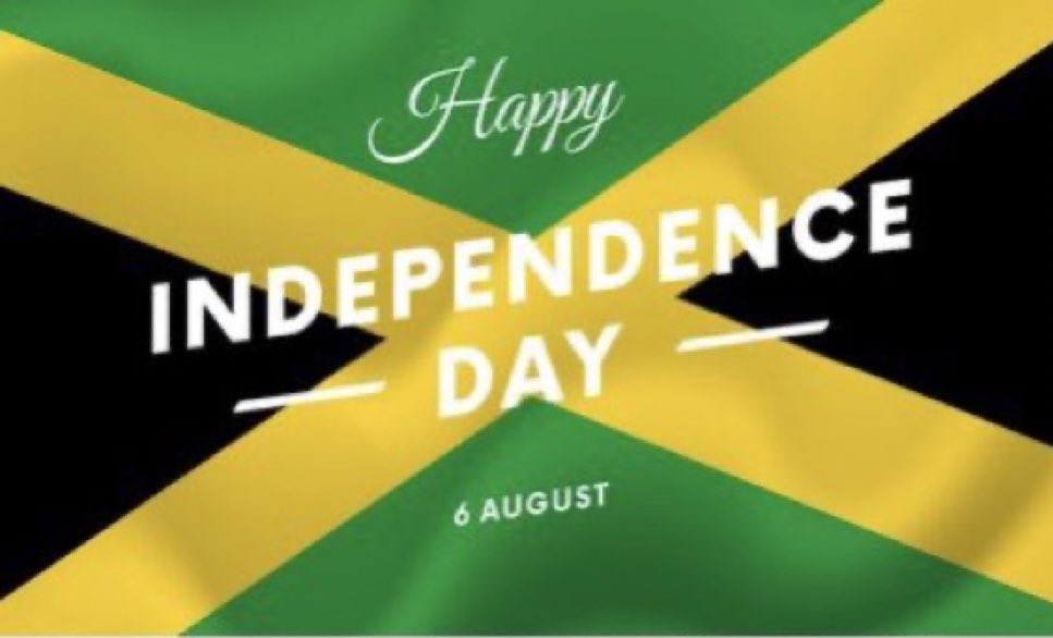 ProfKevinFenton's tweet photo. Such a special day today. 🇯🇲🇯🇲🇯🇲Happy Independence Day Jamaica!!! The National Day of Jamaica and celebrates independence from the UK on this day in 1962. 

So much to be proud of and even more to celebrate with friends, family and colleagues all over the world. #ProudCyaanDun https://t.co/mns20G1HLl