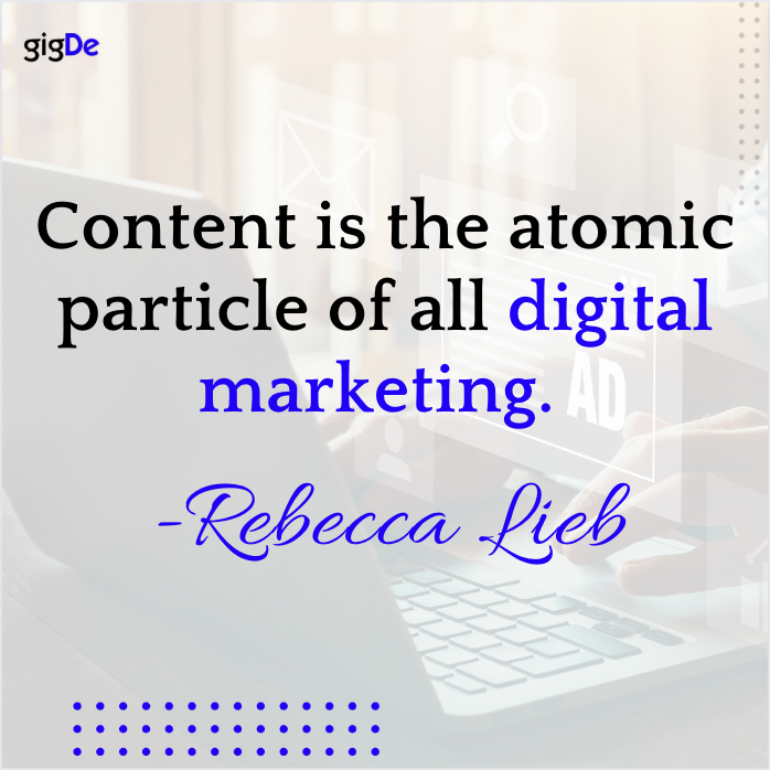 Content in all of its forms is the single most critical element of any marketing campaign.