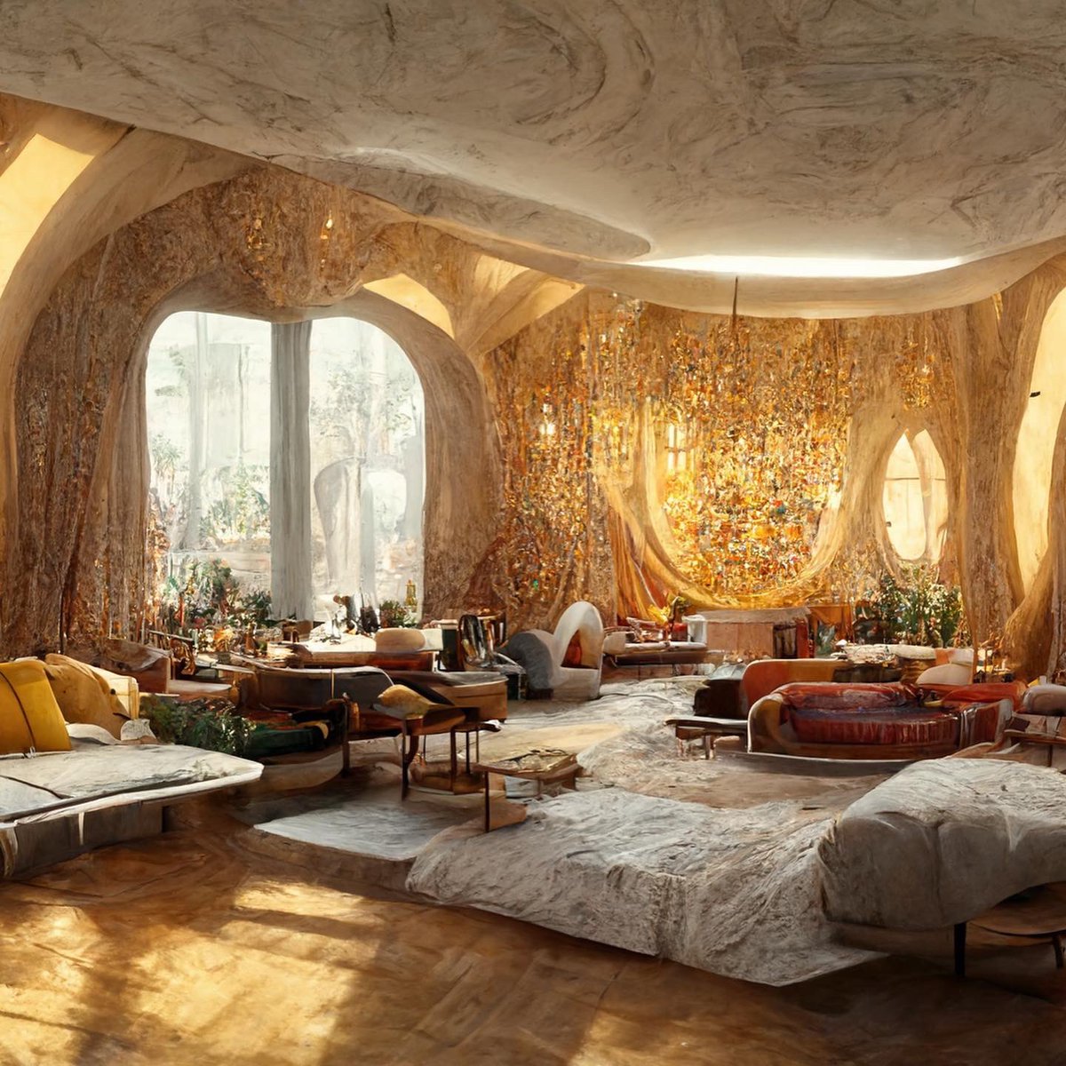 littlebigepic's tweet photo. Today i designed gold-dripping coral-inspired luxury interiors. #luxury #metaverse #interiordesign https://t.co/eRxHPOJKcr