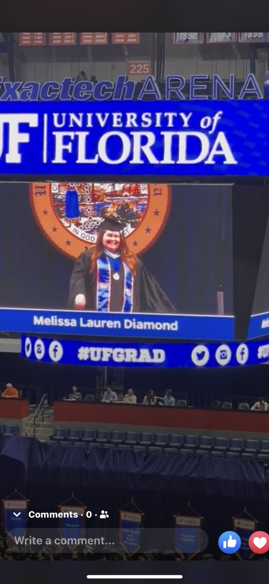 I did it! Masters in Ed Leadership!! #uf #edleadership