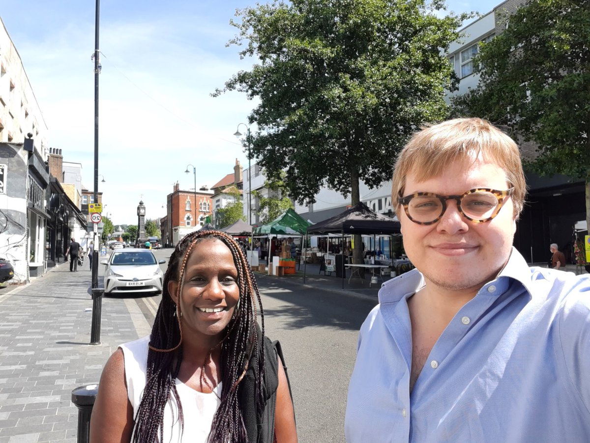 Great to visit <a href="/ClocktowerSN/">ClocktowerMarket SN</a> with <a href="/Nabukeera/">Nabukeera Nakatudde -</a>. Great conversations with organisers and traders on how we can help keep the market thriving.