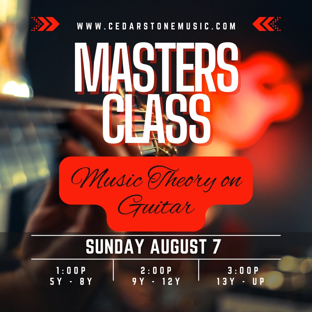 Don't forget to register for Masters Class and join us TOMORROW! 

#mastersclass #togethertime #music #education #higherlearning #setgoals #meetgoals #cedarstonemusic #sumnercountymusic #school #learnbigthings