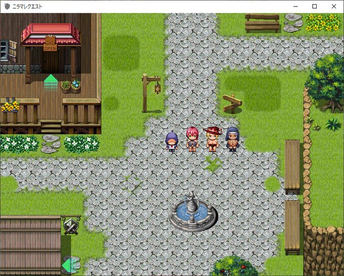 主人公PTのキャラドット出来たー!(≧▽≦) 