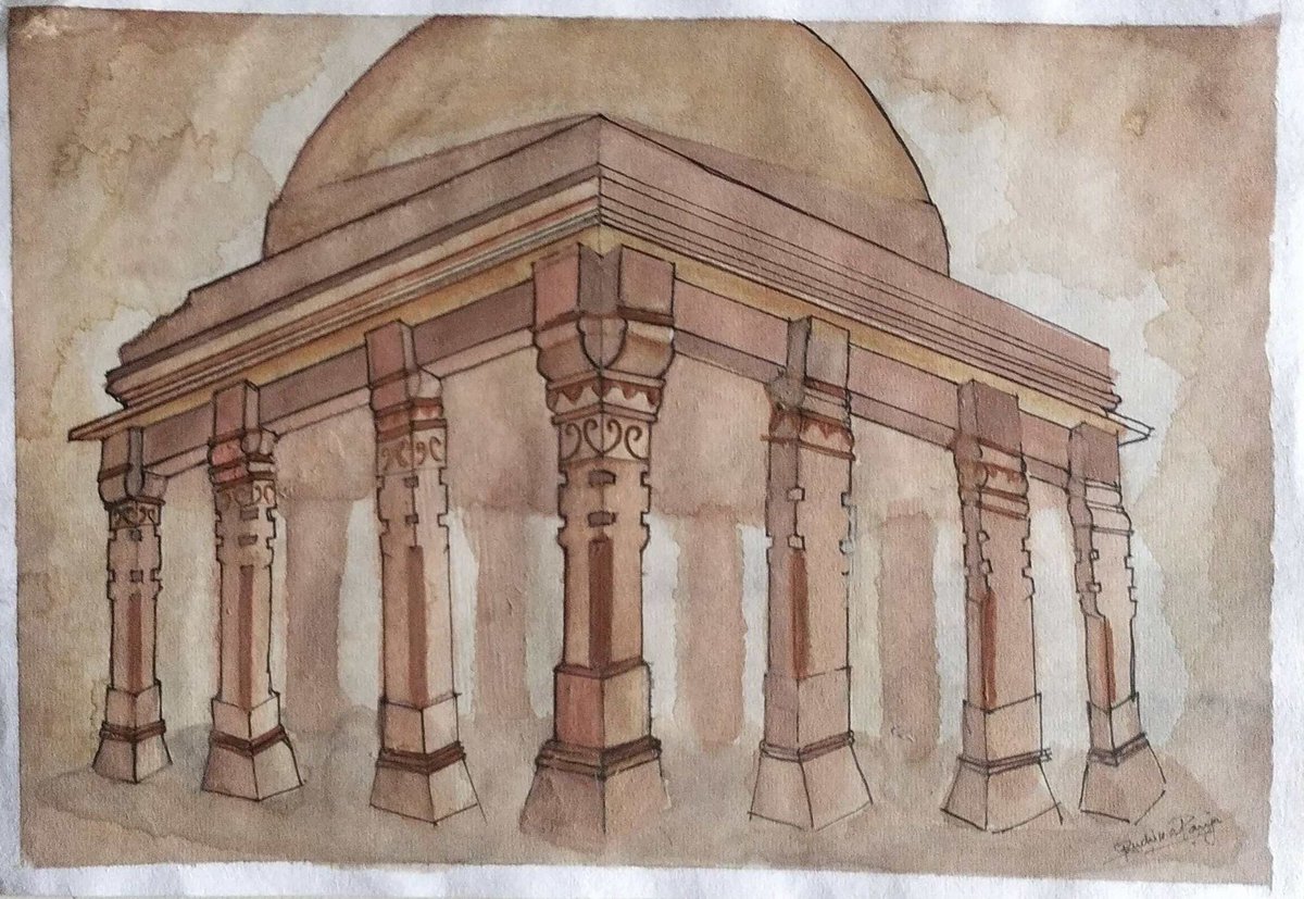 ruchika_panja's tweet photo. Sketches done by our team🤩

Glimpses of Shamsi Talab and surrounding monuments
#AICTE
#ShamsiTalab
#MissionAmritSarovar 
#Jaldharoharjanrakshaninternship
#AzadiKaAmritMahotsav 
#IGDTUW https://t.co/YGil332DEA