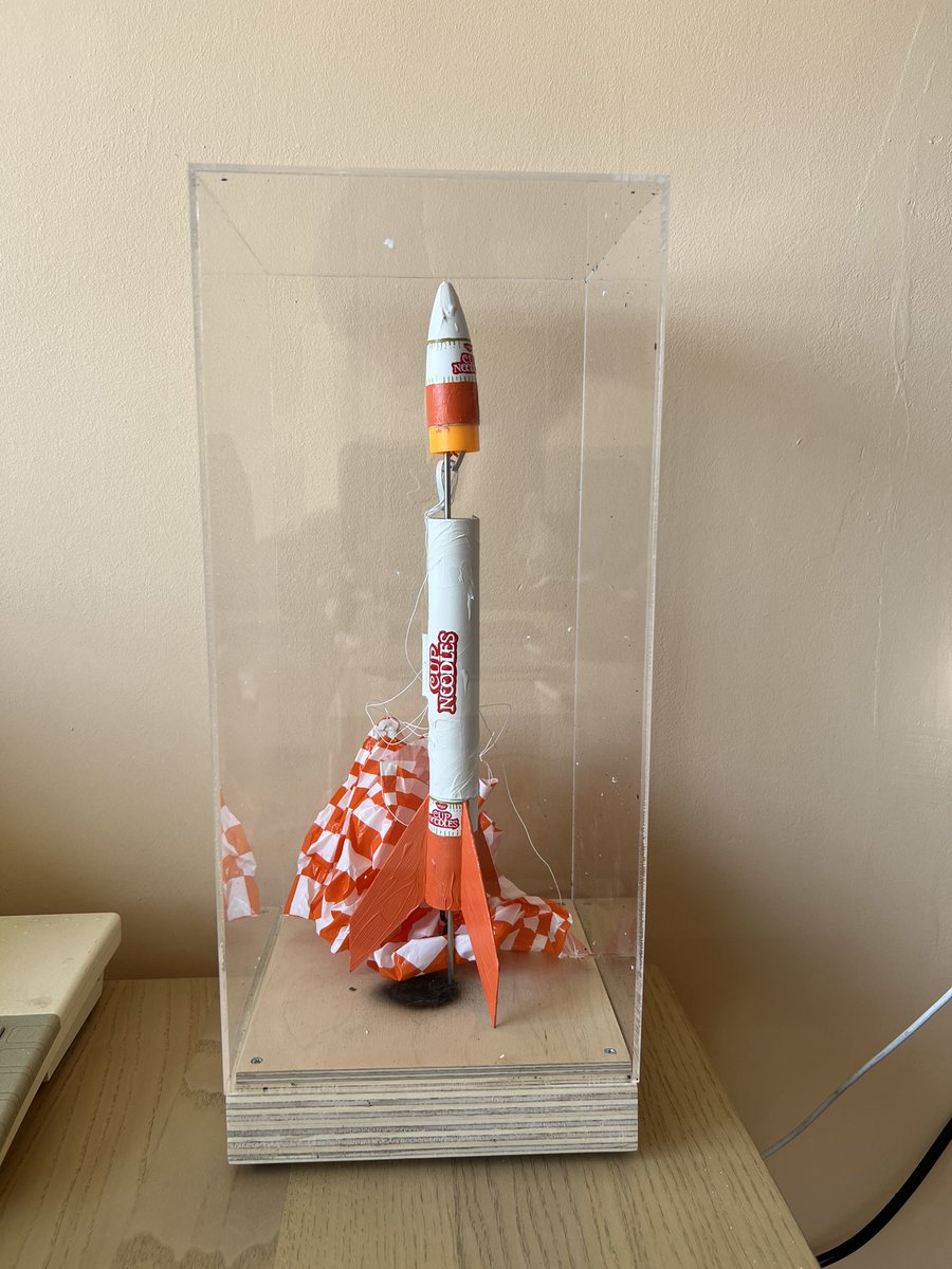 Time for some <a href="/tsrocketfactory/">Tom Sachs: Rocket Factory</a> 🍜 hmm yum 👀