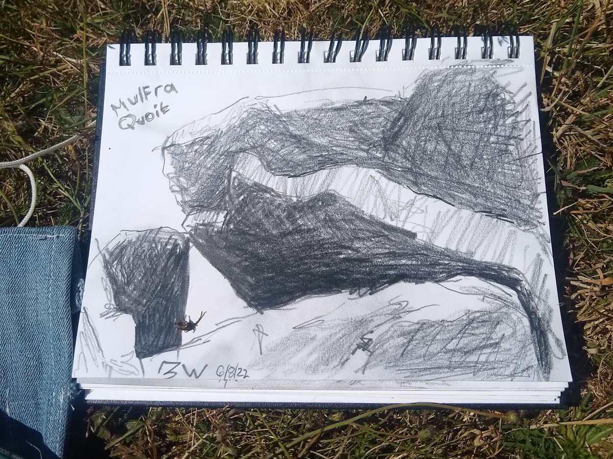 0bened0's tweet photo. Packed a lunch (Falafel!) and stomped up to Mulfra Quoit. Spectacular views of Mounts Bay and no other soul in sight. #lughnasadhpicnic
@the_stone_club
#packasnack https://t.co/QW4lmPO3ld