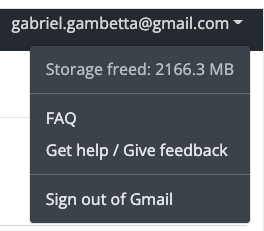 Just freed over 2 GB of my Google storage with @UnattachApp by reducing the resolution of image attachments! 🚀