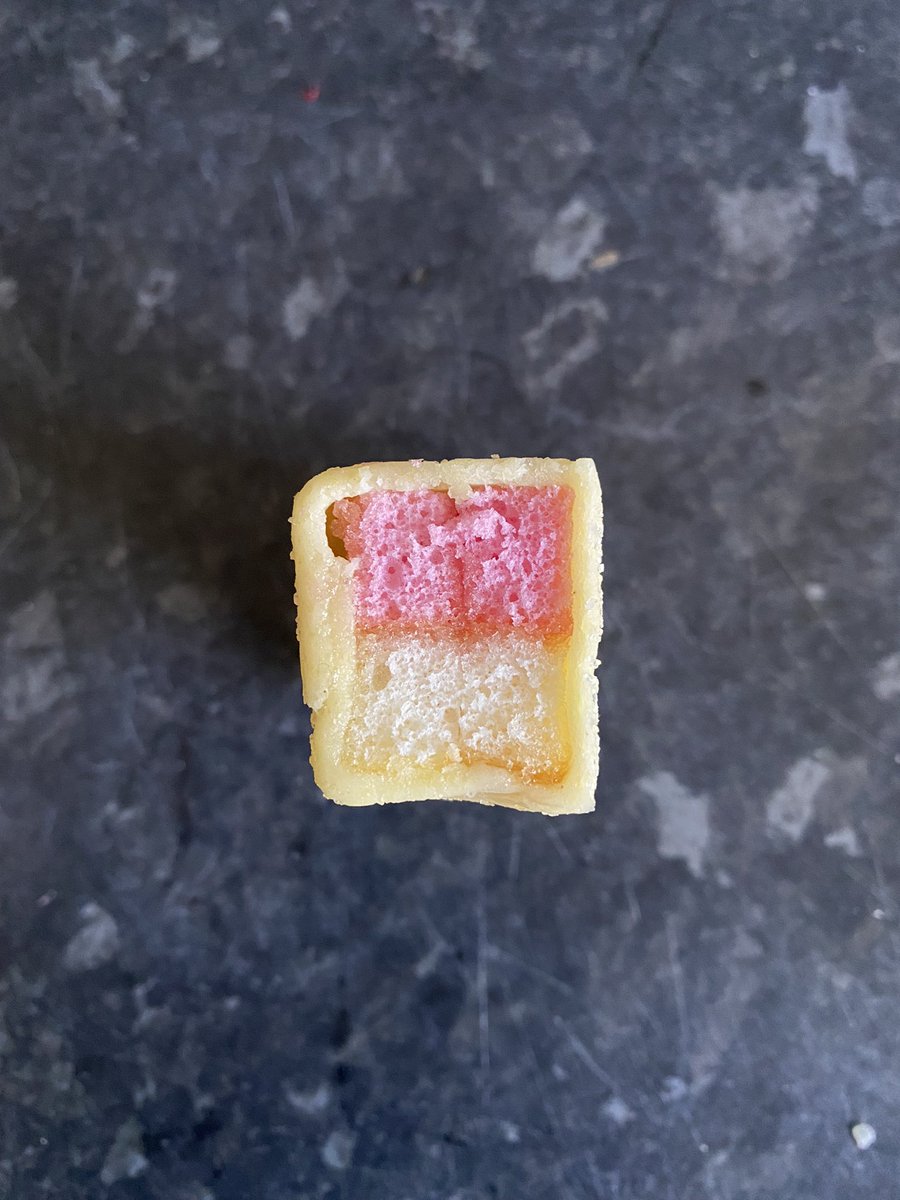 Al_Osborne's tweet photo. After nearly 29 years I have got a non perfect @PremierFoods_FS battenberg 🙌🙌 https://t.co/aqGm2yaWiN