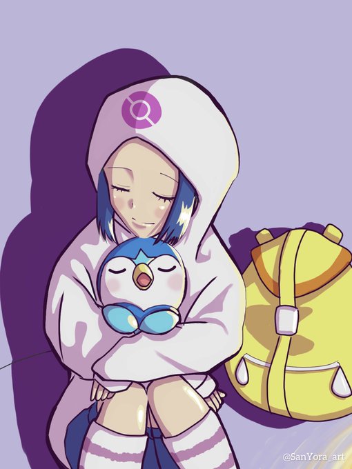ヒカリとポッチャマのtwitterイラスト検索結果