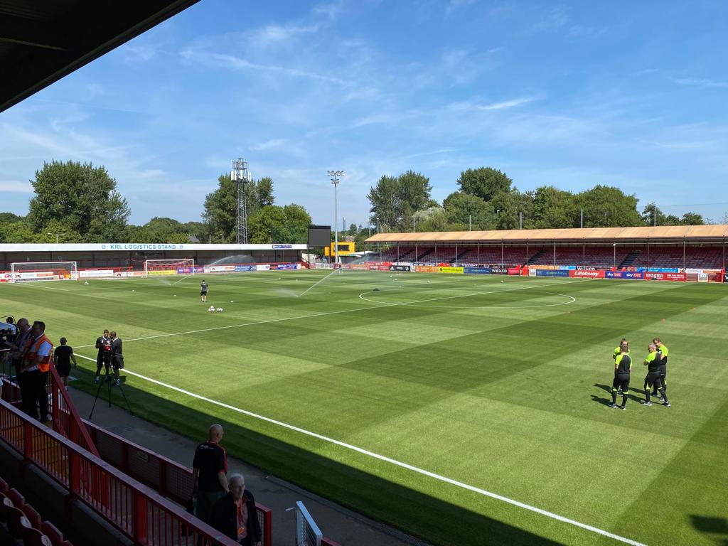 Crawley Town AD tweet media