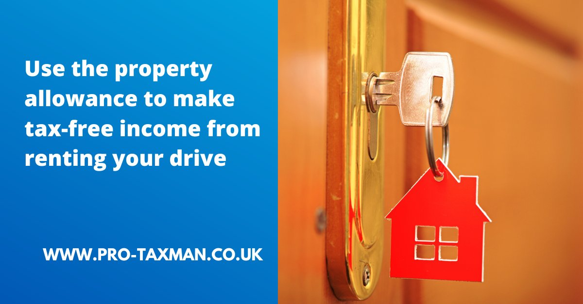 TaxmanLtd's tweet photo. Read this article to find out how to benefit from the property allowance to earn tax-free income from renting your drive. #propertyallowance 

https://t.co/L23TFGninA

#uksmallbusiness #uksmallbiz #londonaccountants #londonbusiness #partnerships #individuals https://t.co/IGetmzupr6