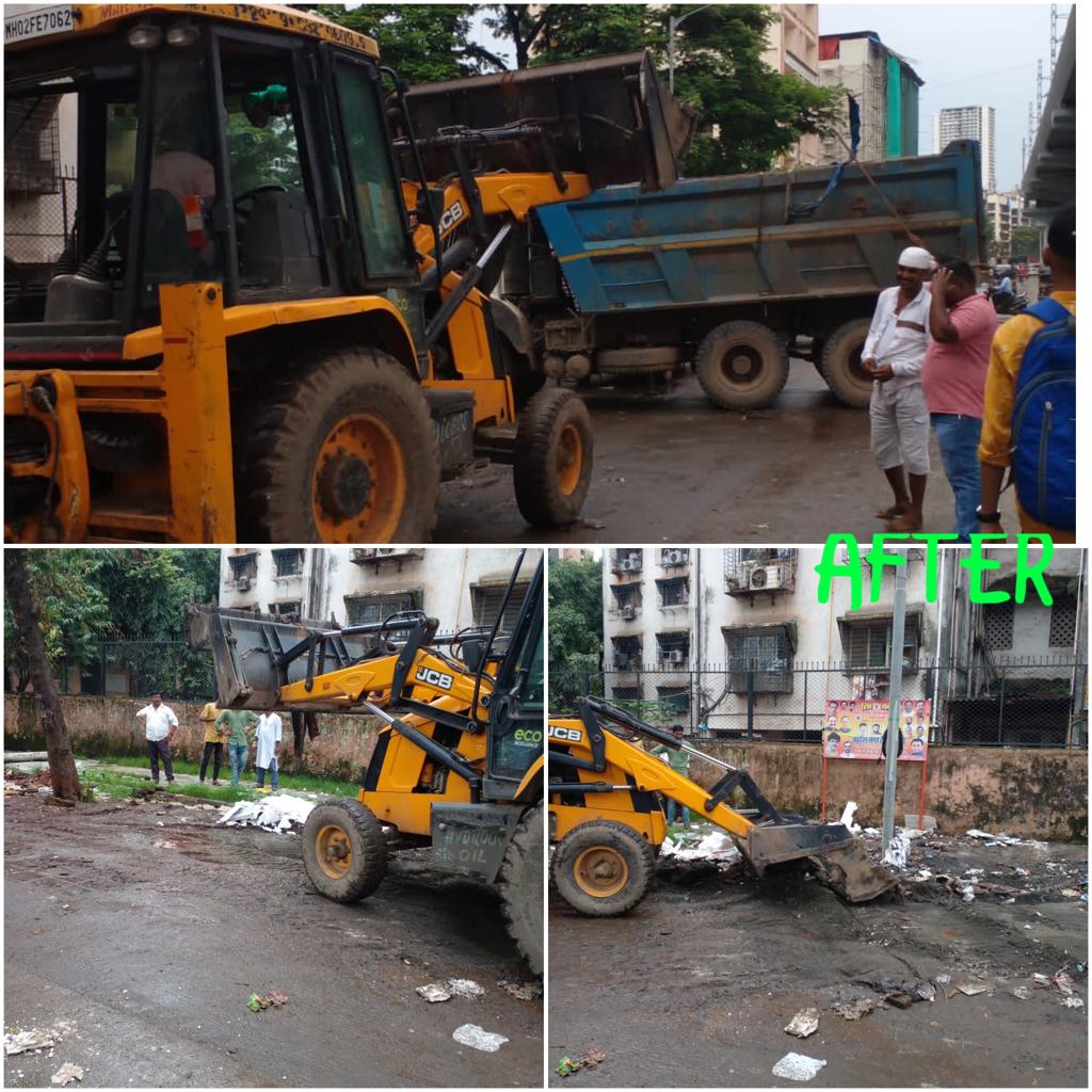 MNSPrashantRane's tweet photo. Andheri Link road infiniti mall junction opp Lotus petrol pump outside vishaka society was debris dumpyard since months
Residents raised it to @mnsadhikrut
I got it cleared on war footing
As this can be breeding ground for dieseases
@mumbaimatterz
@MNCDFbombay
@TUSHARKHARE14 https://t.co/cXz5elE0bW