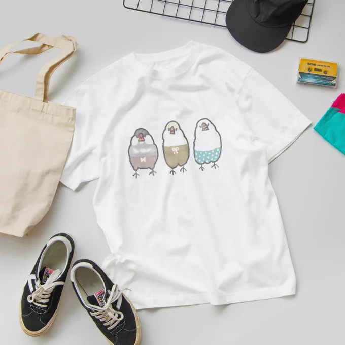 8/7(日)までsuzuriのTシャツ1000円オフのセールをやっています。よかったら見てみてください( ⁰⊖⁰) 