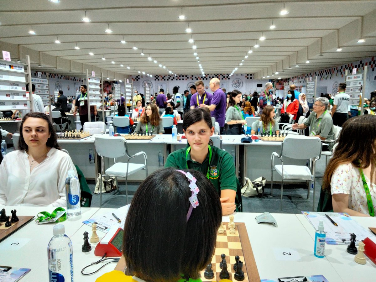 Irish Chess Union (@irishchessunion) on Twitter photo The women’s team match appeared to be getting away from them - after 3 hours, Lara notched up a win - but the other 3 games were much worse. Trisha then lost. However, <a href="/AliceOGorman1/">Alice O'Gorman</a> has pulled off another mini miracle; a draw. Eibhia is back to level! All to play for at 1.5-1.5! The women’s team match appeared to be getting away from them - after 3 hours, Lara notched up a win - but the other 3 games were much worse. Trisha then lost. However, <a href="/AliceOGorman1/">Alice O'Gorman</a> has pulled off another mini miracle; a draw. Eibhia is back to level! All to play for at 1.5-1.5!