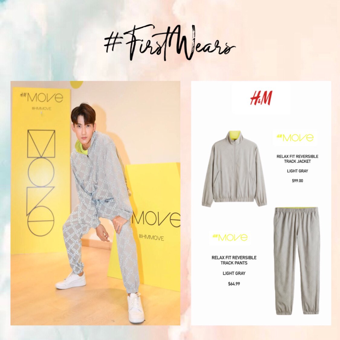#FirstWears H&M 🧡

Relax Fit Reversible Track Jacket - Light Gray

Relax Fit Reversible Track Pants - Light Gray

Date Seen:
08.06.2022 @ @firstfh5 instagram update

📸 @firstfh5 & @hm 

#JaFirst #First_Chalongrat #HMmove #จาเฟริสท์