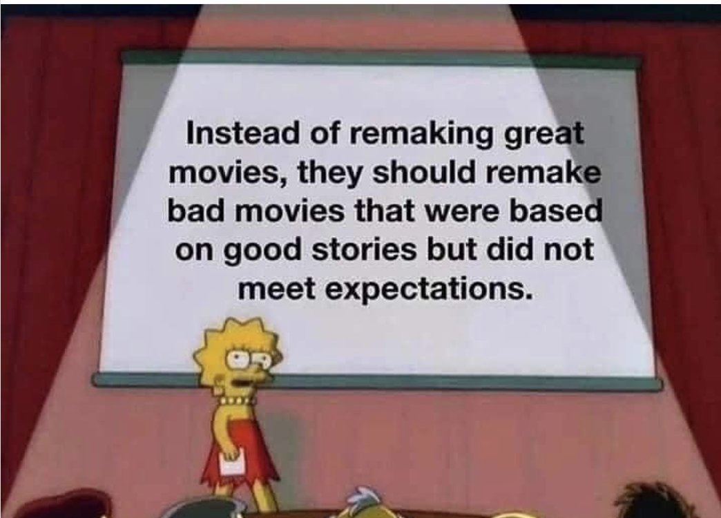 ECrowens's tweet photo. #movie #fim #remakes #lisasimpson #cartoon #simpsonmemes #bad #versus #good https://t.co/cxml7pn3oK
