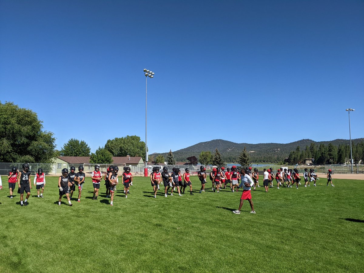Nothing like a good team builder in the mountains! #sailtheship #100horns <a href="/bigbearlake/">Visit Big Bear</a>