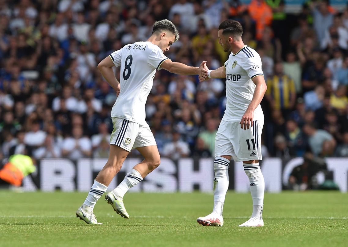 Amazing atmosphere at Elland Road! Very happy for this important win! Keep on going 💪 #MOT #LUFC