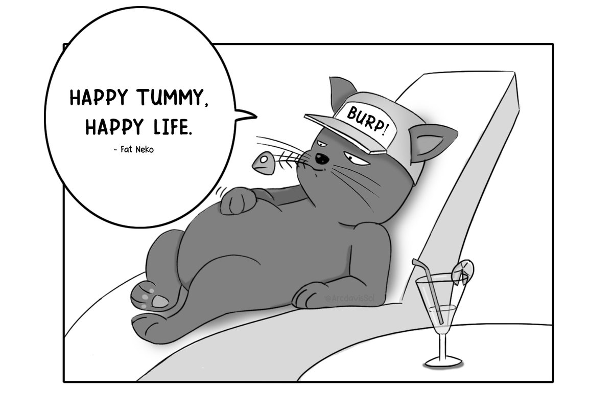 ArcdavisSol's tweet photo. Have a blessed Sunday #arkinians! 🌤️

#NFTCommunity #NFTs #nftart #NFTCollection 

A fat cat once said... https://t.co/FPLGbQBprQ