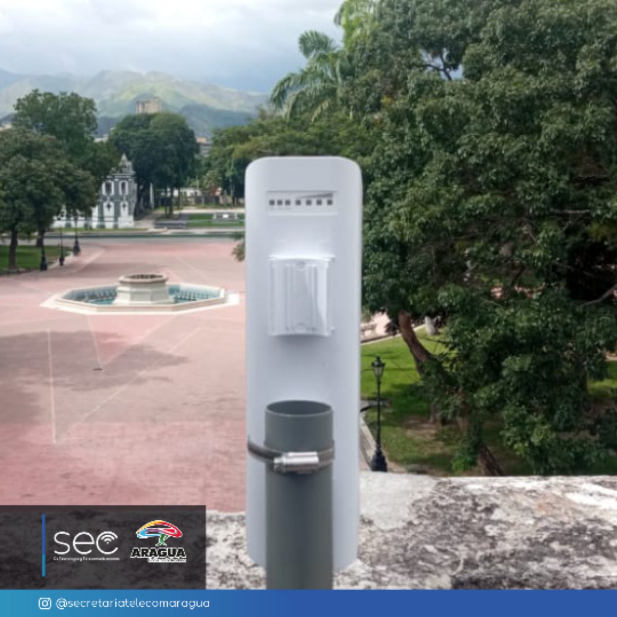 📍Estamos trabajando desde la Secretaría Sectorial de Ciencia, Tecnología y Telecomunicaciones, para crear espacios con wifi libre que sirvan de beneficio al Pueblo de Aragua, ¡Lo mejor está por venir!
#Aragua #Tecnologia #telecomunicaciones
