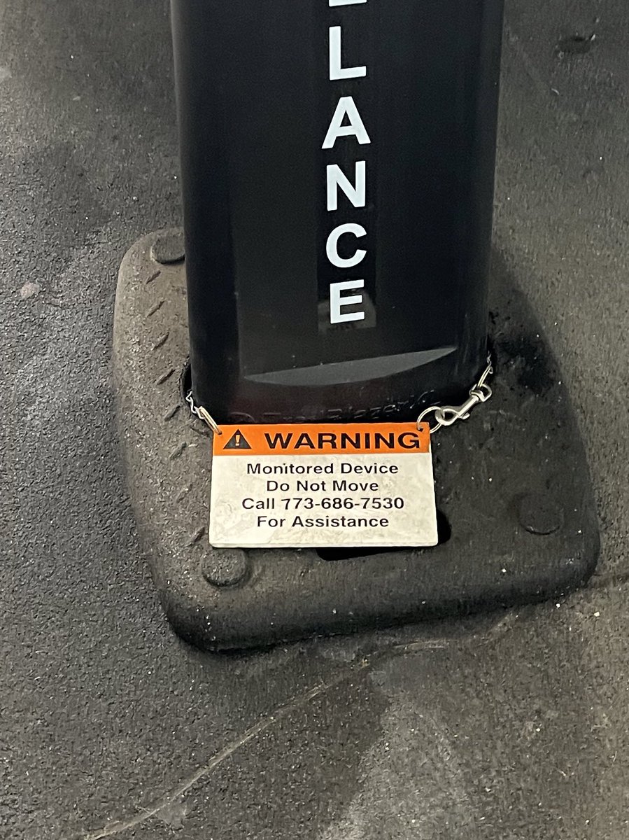 Never seen that in a city parking garage before. 🤔