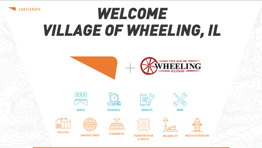 MitchBradley's tweet image. The Village of Wheeling, IL joins a plethora of other agencies in Illinois by selecting @Cartegraph OMS as their #EAM solution.  The Village will deploy #Cartegraph to help manage their Facilities, Sanitary Sewer, Stormwater, Transportation, Walkability and Water Dist assets.