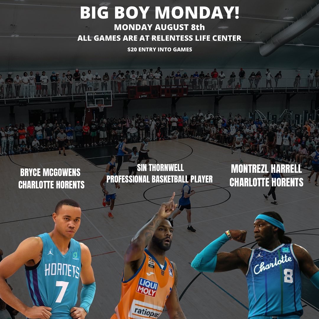KSTLeague's tweet photo. It’s going down Monday! 🔥🔥

The Last Big Boy Monday of the Summer 😈
 
Schedule dropping tomorrow! 

#KSTLeague https://t.co/CbjNNoT1dD