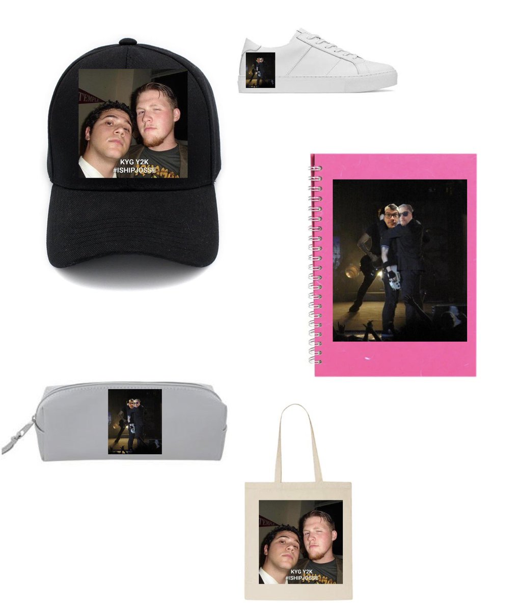 m1012_'s tweet photo. guys. new merch just dropped. get some for your friends to show them how much you love josse this summer ๐ช #ISHIPJOSSE https://t.co/3rTfksr0By