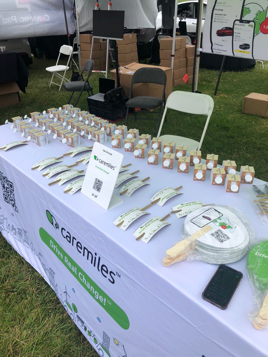 CaremilesInc's tweet photo. Swag giveaways await you! ๐๐๐
#caremiles #DriveRealChange #Teslacalifornia #MeetCaremilesTeam #FiresideChats #teslatakeover https://t.co/l1YjCUhq2l