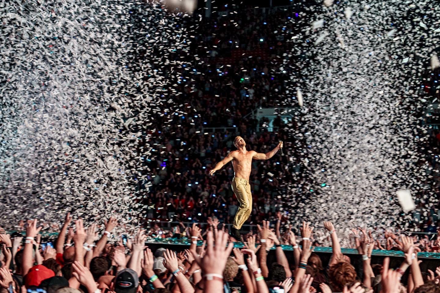 Imagine Dragons on Twitter "thank you for giving us the best start to