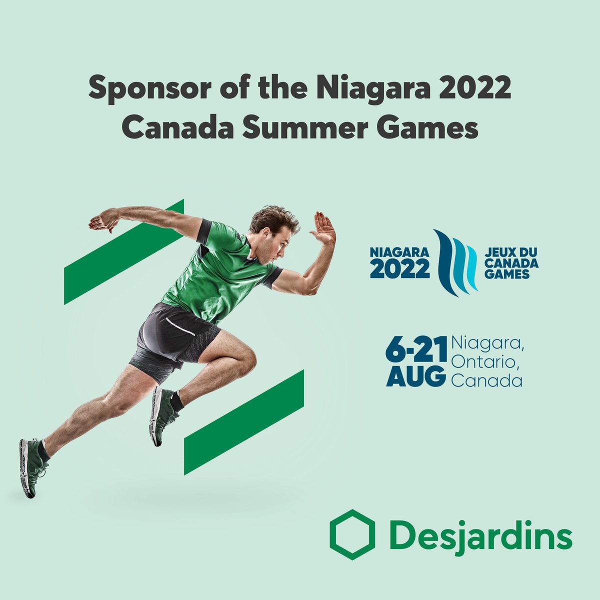 I’m proud to announce that Desjardins is sponsoring the Niagara 2022 Canada Summer Games and the 13 For 13 Cultural Festival events across the Niagara Region! For information on when the tour will be in your area, visit: niagara2022games.ca/13for13