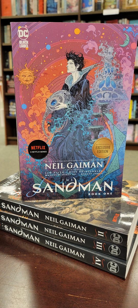 Whether you watch the show then read the book, or read the book then watch the show, you should still read the book!

Let us know in the comments which you think is better.

#Sandman #Netflix #BNBuzz #BNMagic #BNBookFun #OurBN