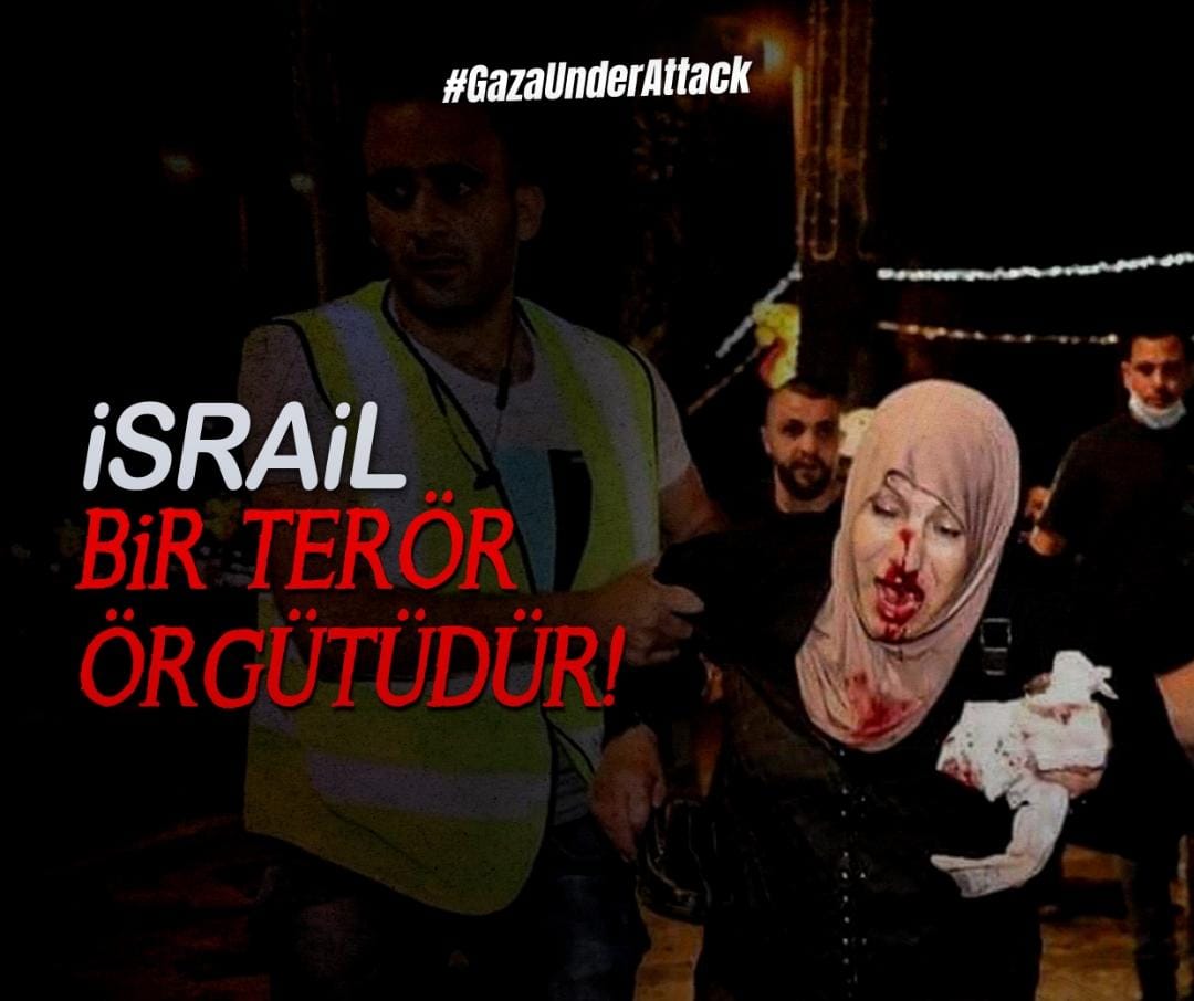 #GazzeUnderAttack #gazze Allah israili kahretsin, müslümanlara da bir çıkış yolu göstersin.