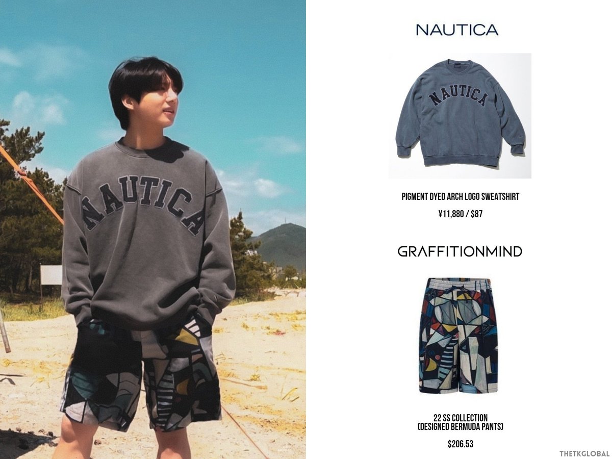 超レア】BTSジョングクVlog着用 ノーティカ スウェット トレーナー グク