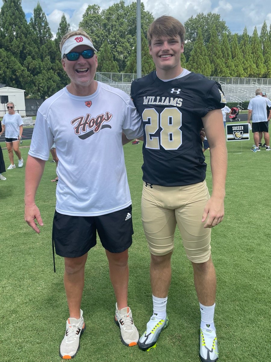 Time is definitely flying by! From your first year of Pee Wee at EM Holt to starting your senior year at Williams and voted one of the team captains! Proud of you big time! Now go get after it kid! <a href="/grayson_loy/">Grayson Loy</a>