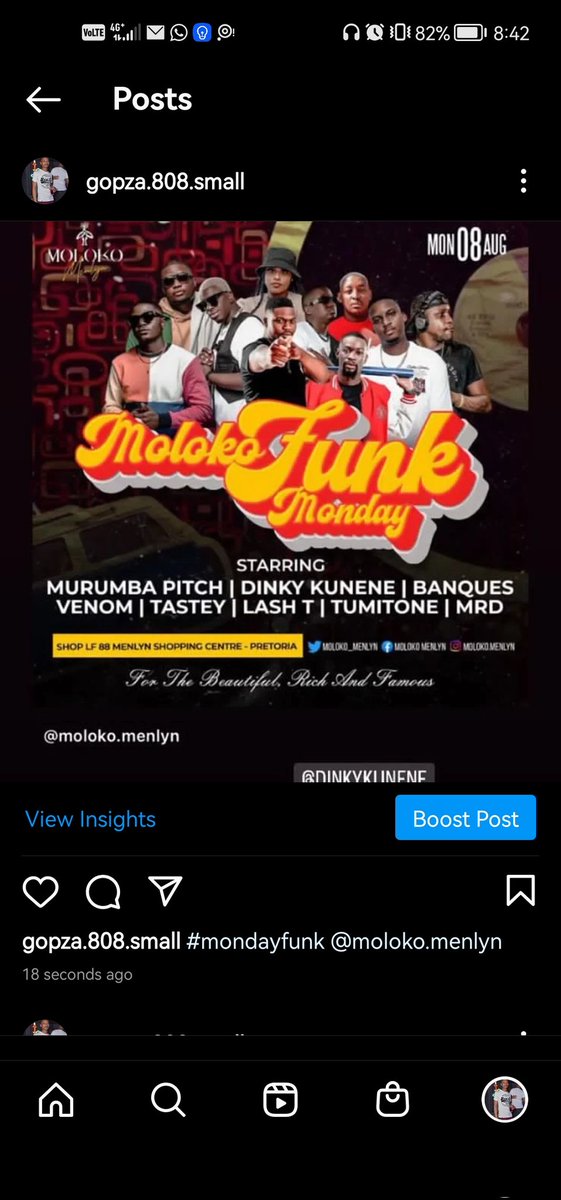 ElementfoulS's tweet photo. #mondayfunk we rock @Moloko_Menlyn pull up for the great experience of beginning a new week as we somarr celebrate woman's day https://t.co/YLQqc9tvUj