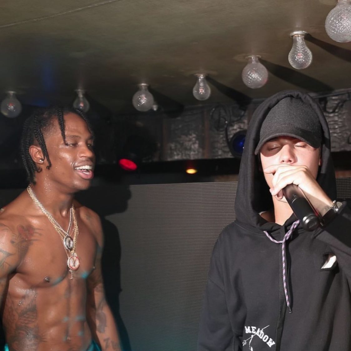LITCULTUREMAG's tweet photo. Travis Scott x Justin Bieber, 2015. https://t.co/zwS2hwmmVg