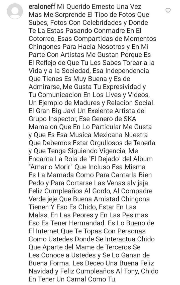 NetoTrexP3's tweet photo. @BigJavyOficial fue contratado para evento exclusivo por el Lic #abogado Ernesto Alonso Esparaza  Ferretiz III.
Nótese como se fragmentó para echarse flores
#mitomano #lonchoverso #chilipalmers #aimep3 #omniversop3 #lolcow #gorylovers  #PremierLeague https://t.co/z7uJKgx4Zn