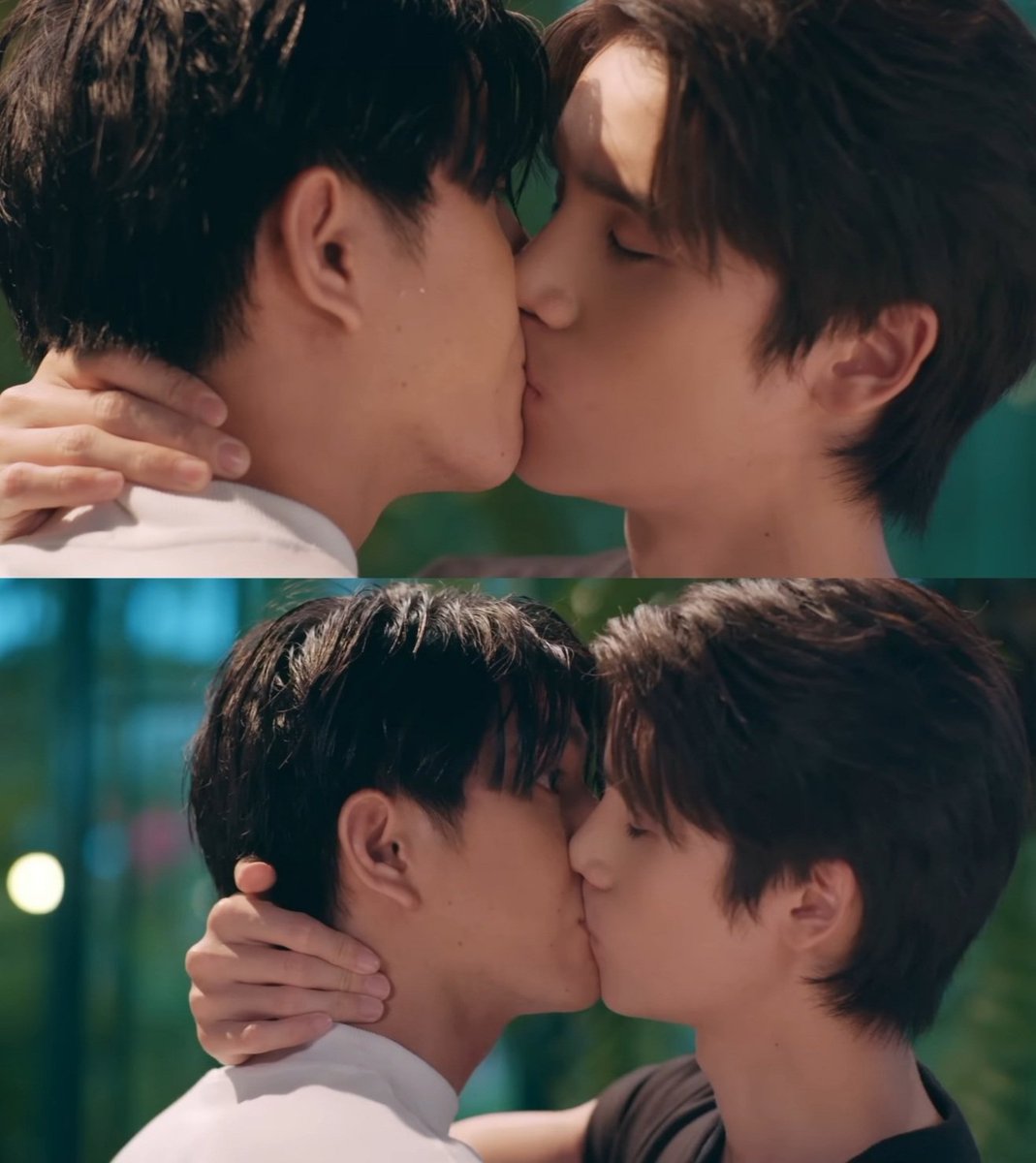 nitrava1's tweet photo. มาไล่ดูแบบละเอียดๆ อีกที นอกจากเจ้าซีจะเล่นซีนเล่าเรื่อง ซีนคอเมดี้ ซีนที่มีไดนามิกดีแล้ว ซีนจูบนี่ละเอียดมาก ซึ่งน่าจะมาจากพี่เอ็กซ์ด้วยมั้ย คือละเอียดถึงขนาดโดนจูบแล้วตกใจ ไม่ได้เคลิ้มหลับตาเหมือนเฮีย เพราะฝั่งนั้นตั้งใจจูบ ส่วนของซีเป็นตั้งรับแบบไม่ได้ตั้งตัว 😳  #ViceVersaEP4 https://t.co/bfTK9zWlj5