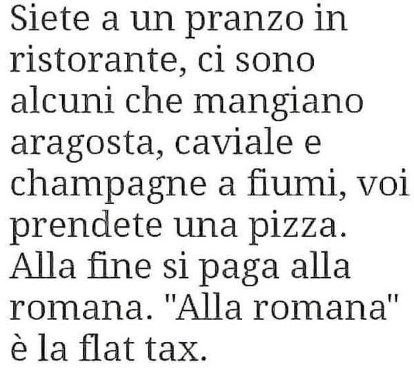 La Flat Tax spiegata semplice