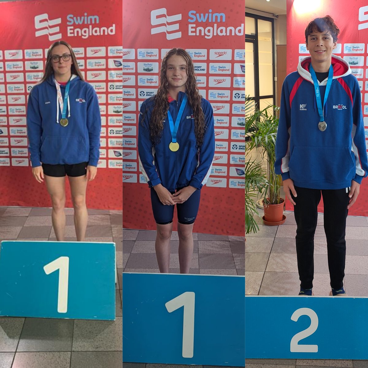 BristolAquatics's tweet photo. Super swimming from our English national swimmers today finishing the day with 3 medals
16s 100 fly Martha - Gold
17+ 100 fly Kiera - Gold
15s 100 fly Jack - Silver
#supersaturday #flyclub https://t.co/aug4Cfq70p