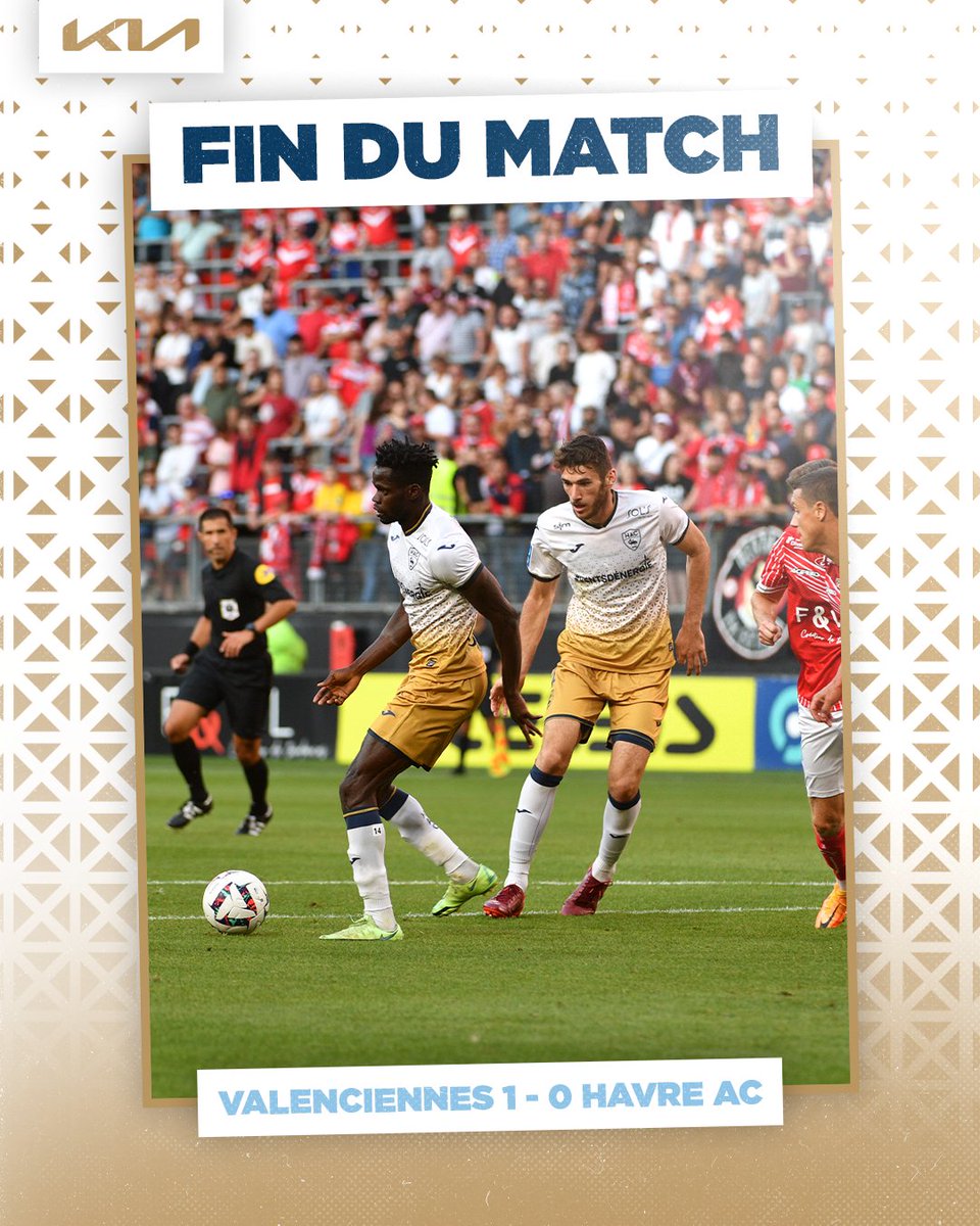 HAC_Foot's tweet photo. 𝗖'𝗲𝘀𝘁 𝗳𝗶𝗻𝗶 𝗮𝘂 𝘀𝘁𝗮𝗱𝗲 𝗱𝘂 𝗛𝗮𝗶𝗻𝗮𝘂𝘁 ☹️
Le HAC s'incline à Valenciennes, but signé Hamache (13e).
#VAFCHAC 1⃣-0⃣ https://t.co/35XR7i2OV2