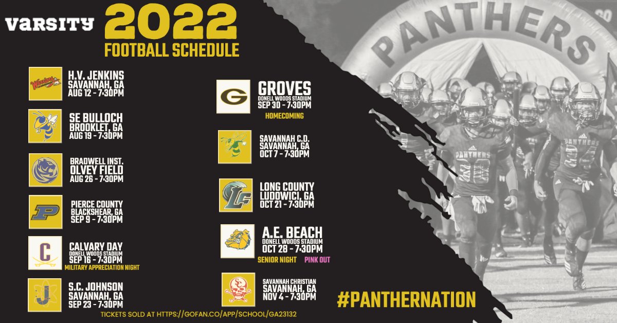LCHS_Panthers's tweet photo. Join us for some Panther Football! https://t.co/1nSBybUgEi