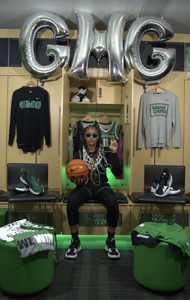 RayyPerkinss's tweet photo. Had a nice unofficial visit to UNT earlier this week 🦅💚 Thank you to @NT_CoachJ @coachdj_m_bfit @AlexFurr1 @tezdumars2 I had a great time!! https://t.co/2TSa5QM8D2