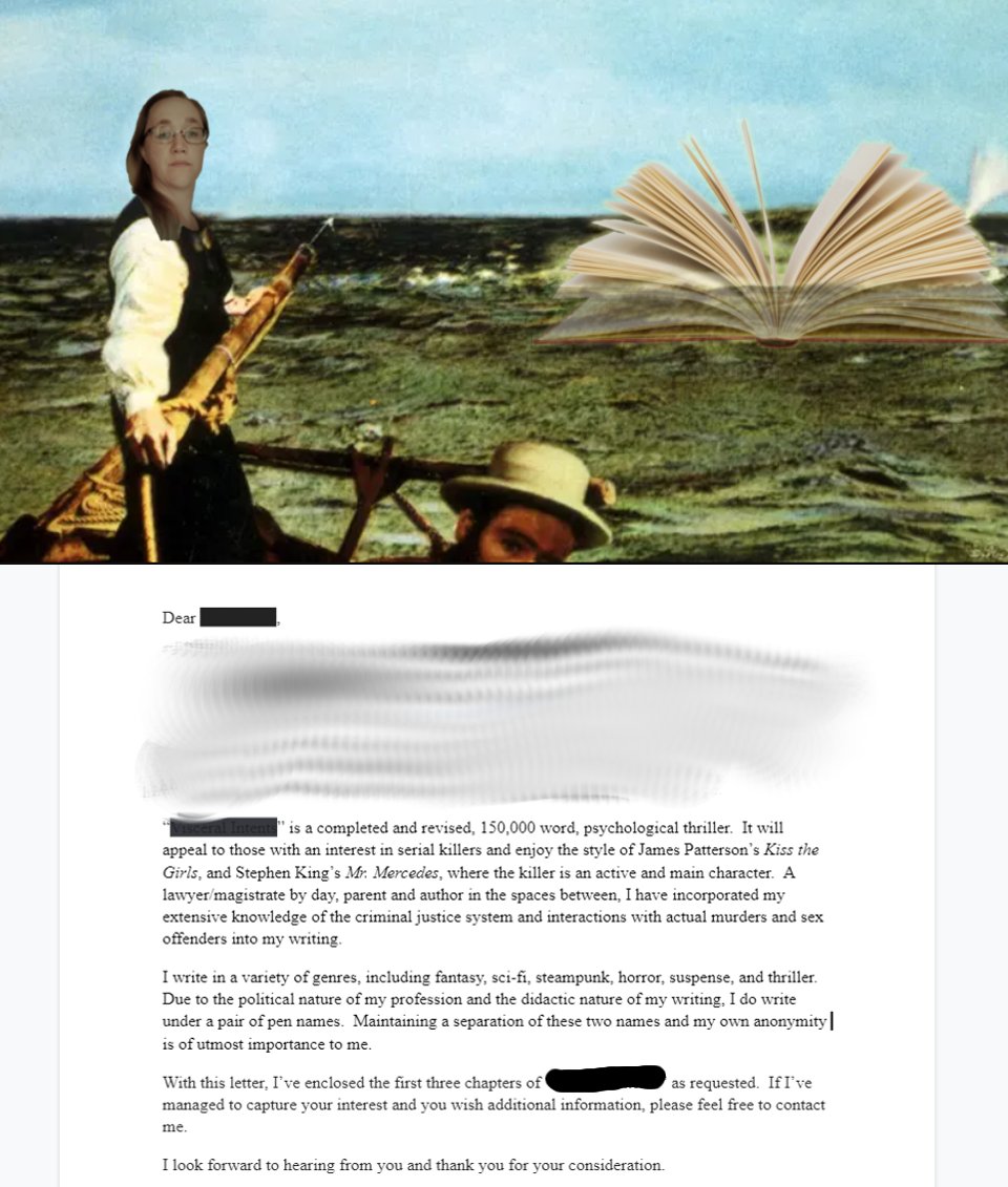 #GISH #GISHPersonalChallenge2022  Time to slay that White Whale and get this book published.