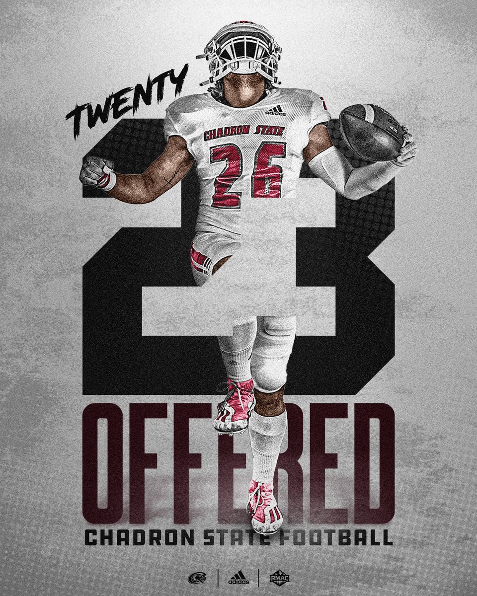 After a great talk with <a href="/Coach_DeSanti/">Bryar DeSanti</a> i am proud and honored to announce that i’ve received an offer from <a href="/CSCFootball/">Chadron State Football</a>