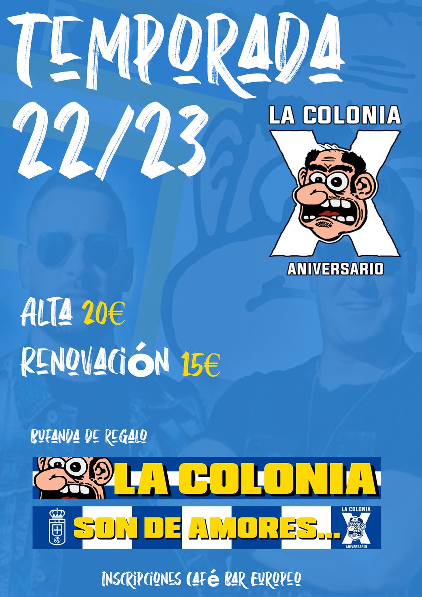 Esta semana las renovaciones y altas se harán el martes y jueves de 20:00h a 22:00h. Por la mañana no se realizarán.