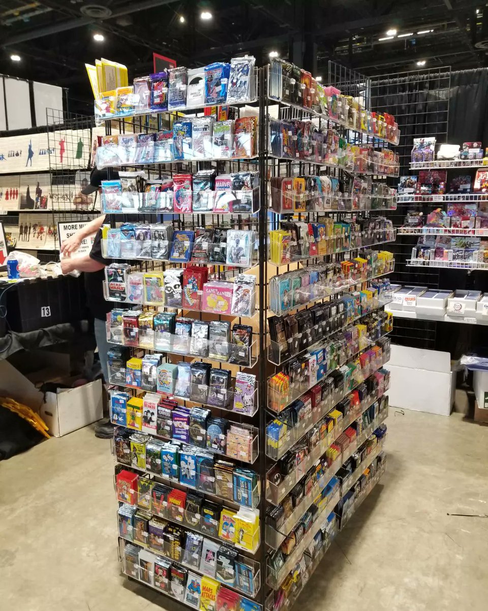 MiniworldEntmt's tweet photo. It's Day 2 at @C2E2! Stop by and see us in booth 1828 if you are coming to the show! #c2e2 #Chicago #musicsheets #miniposters #stickerpacks #bookmarkers #nonsporttradingcards #pins #conlife #miniworldentertainment https://t.co/TSIjGL9QNc