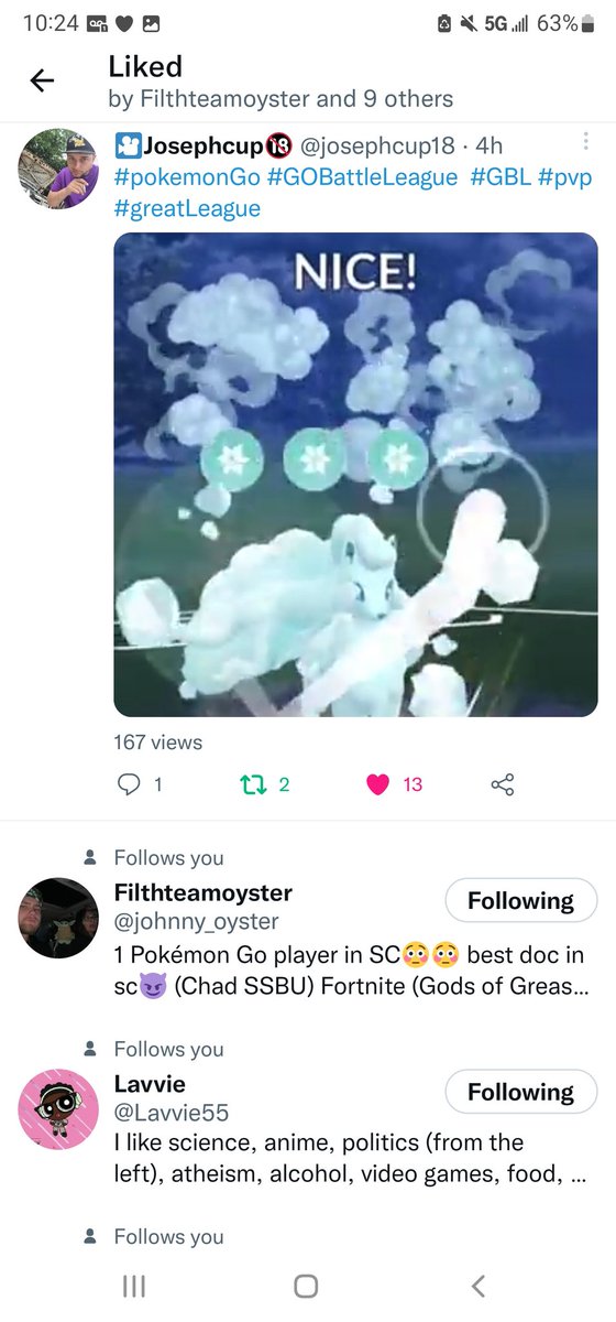 josephcup18's tweet photo. #views #likes #RETWEEETs #love #1hr I seriously can't thank you guys enough you make my day https://t.co/rzWzcm72OC