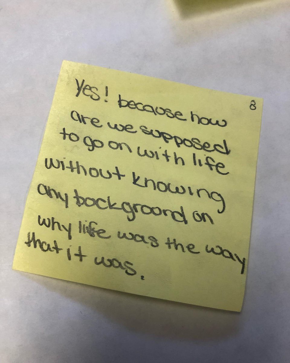 Excited to see my Ss curiosity fit neatly into my units for the year… and that they already believe History matters! Gonna be a great year. Laura Randazzo’s 1st day stations are my go-to activity.